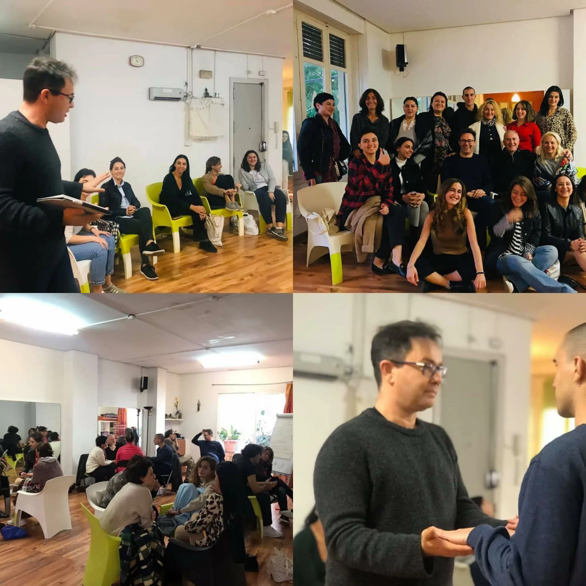 Visita de los terapeutas gestálticos del Georgian National Gestalt Institute de Tbilisi, Georgia