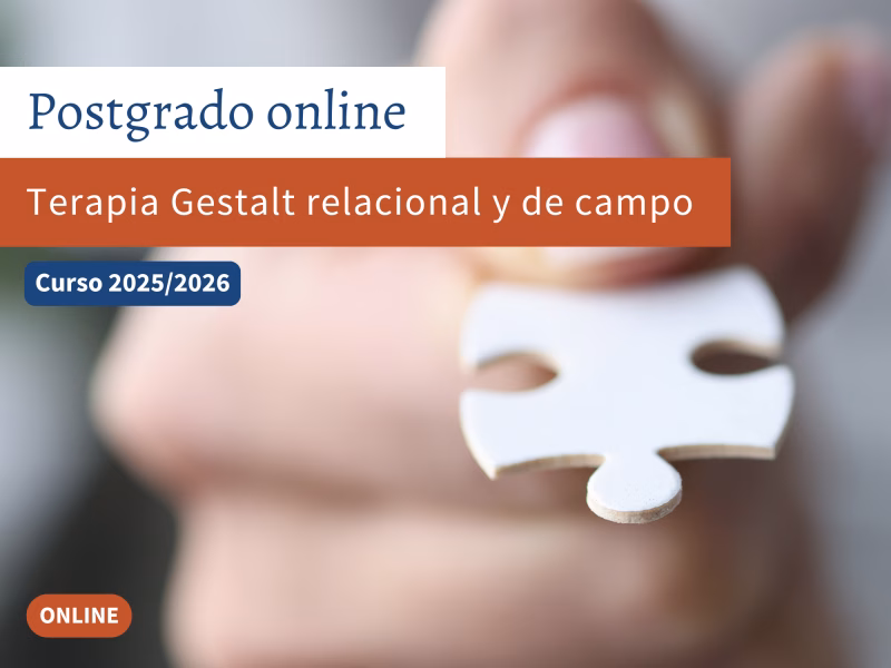 Formación de Postgrado online sobre Terapia Gestalt Relacional y de Campo en Terapiados Valencia